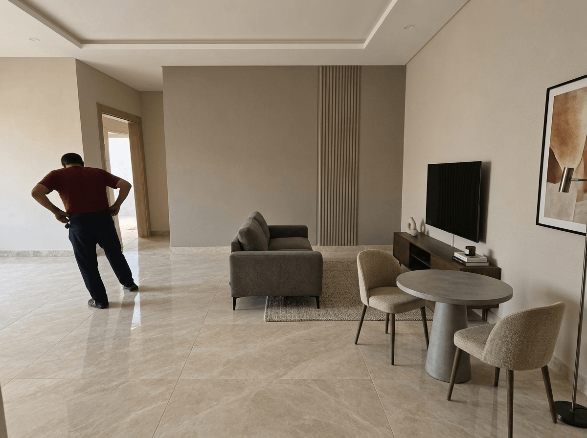 Interior design in Contemporary style — studio by GenRoom AI