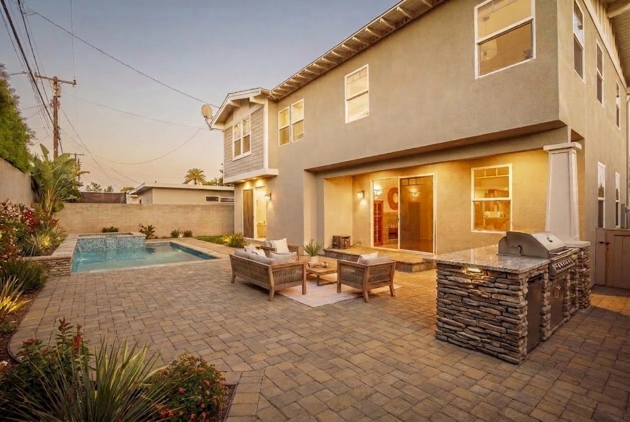 Yard design in no_style style — photo by GenRoom AI