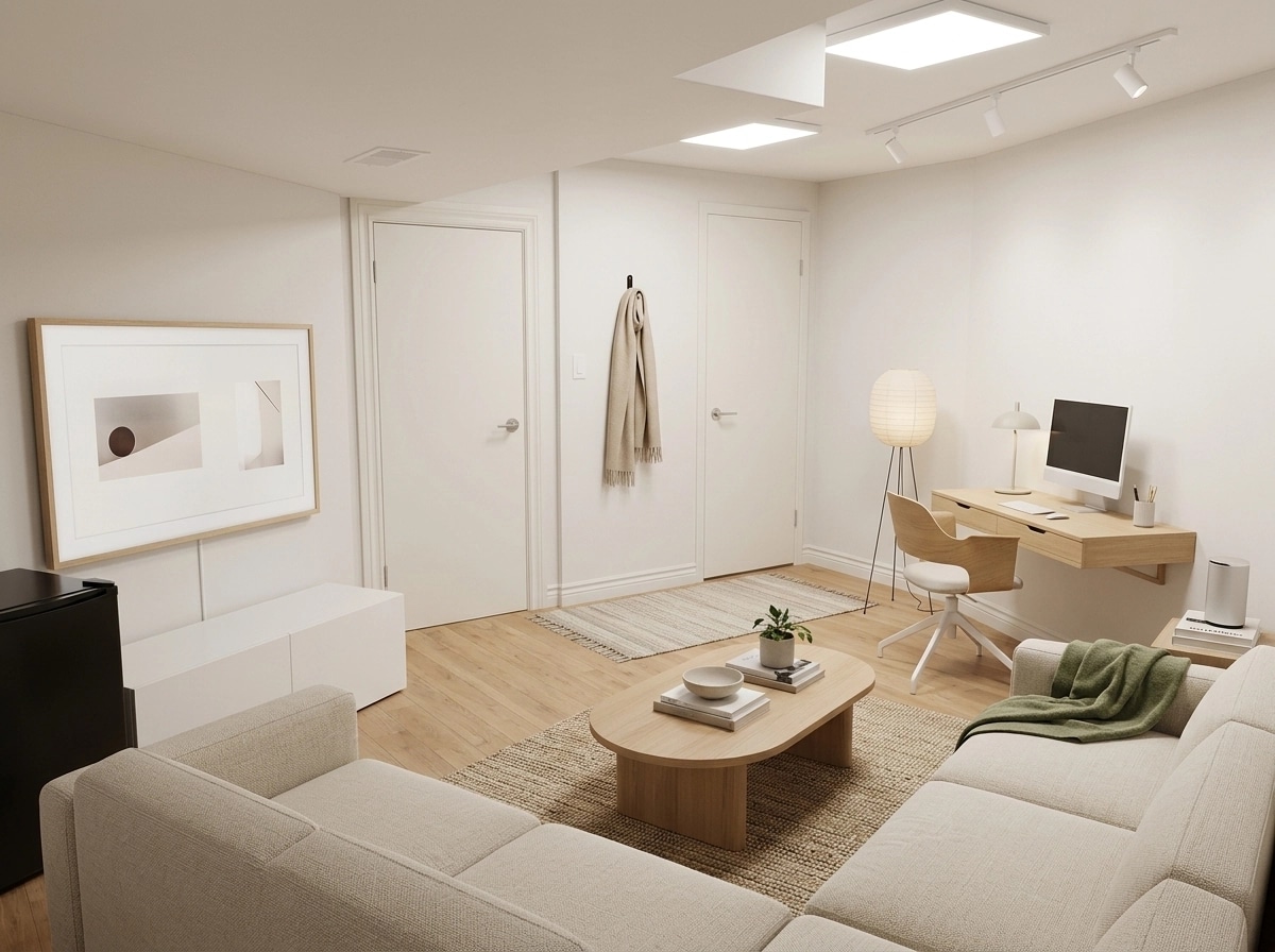 Scandinavian Living Room design — interior photo by GenRoom AI