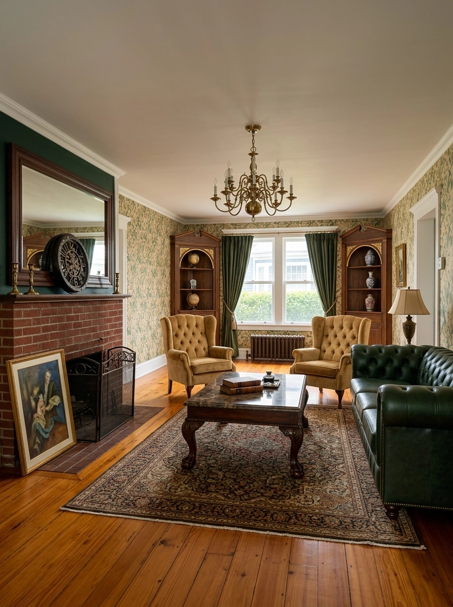 Interior design in Classic style — Living Room by GenRoom AI