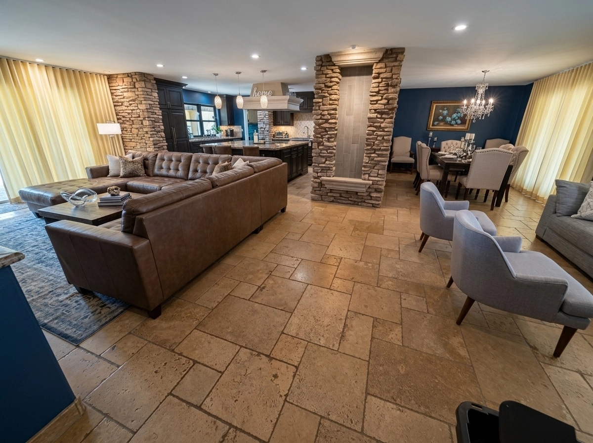 Interior design in Contemporary style — Living Room by GenRoom AI