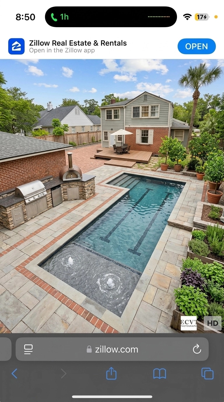 Yard design in no_style style — photo by GenRoom AI