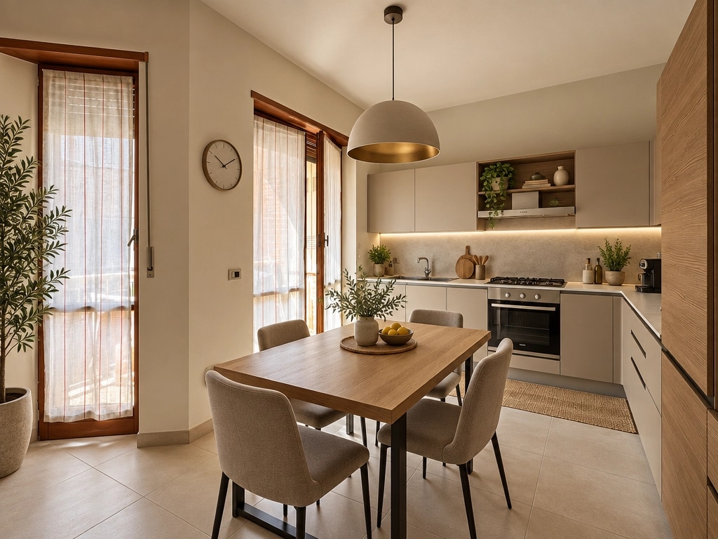 Contemporary Kitchen design — interior photo by GenRoom AI