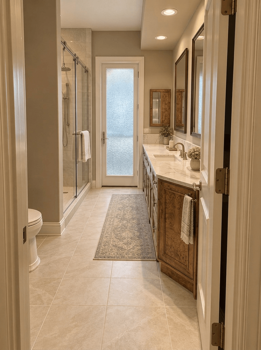 Classic Bathroom design — interior photo by GenRoom AI