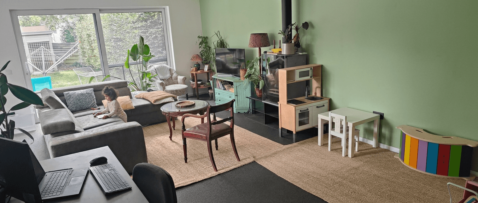 Interior design in Minimalism style — Living Room by GenRoom AI