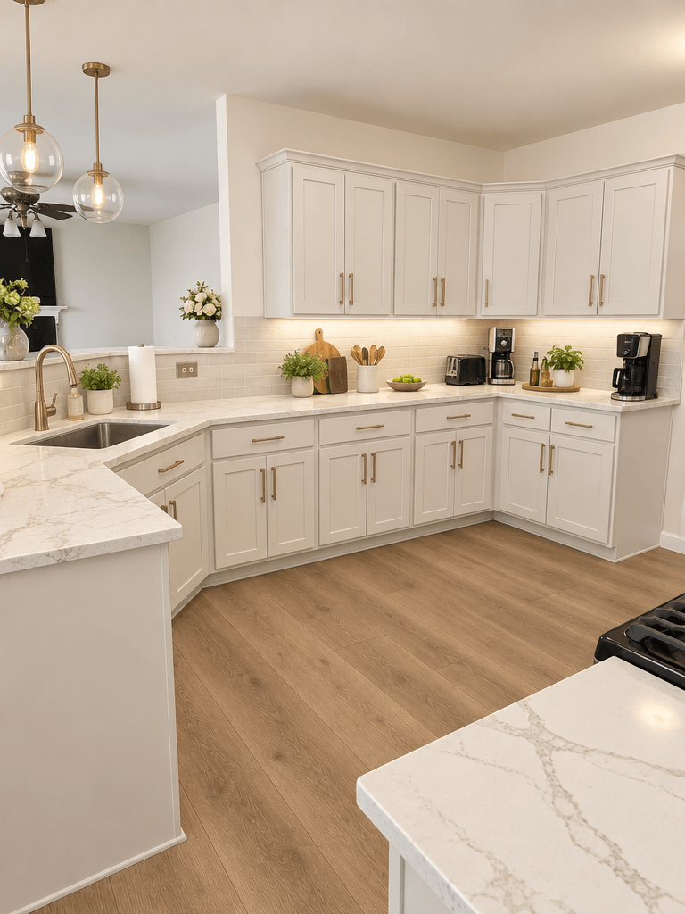 Kitchen interior in Contemporary style — photo by GenRoom AI