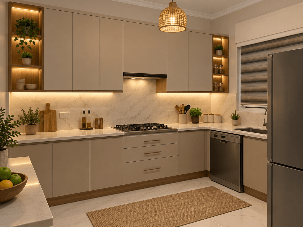 Kitchen interior in no_style style — photo by GenRoom AI
