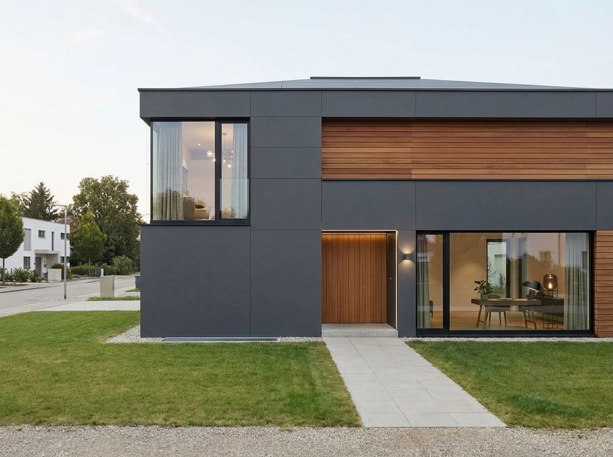 Contemporary Facade Facade design — facade photo by GenRoom AI
