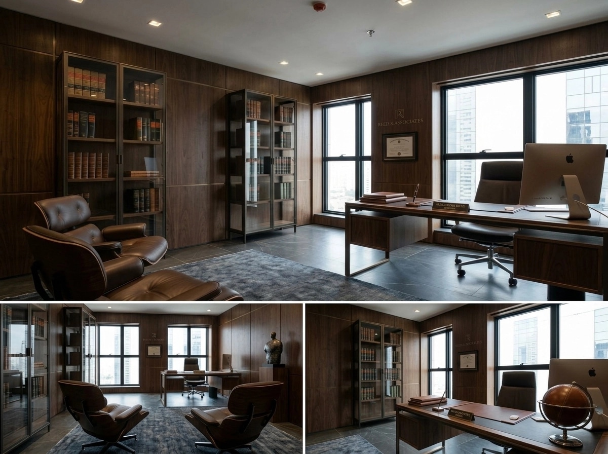 Office interior in no_style style — photo by GenRoom AI