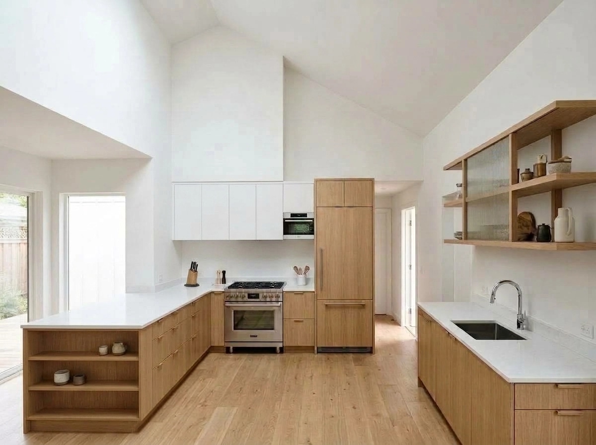 Interior design in Scandinavian style — Kitchen by GenRoom AI
