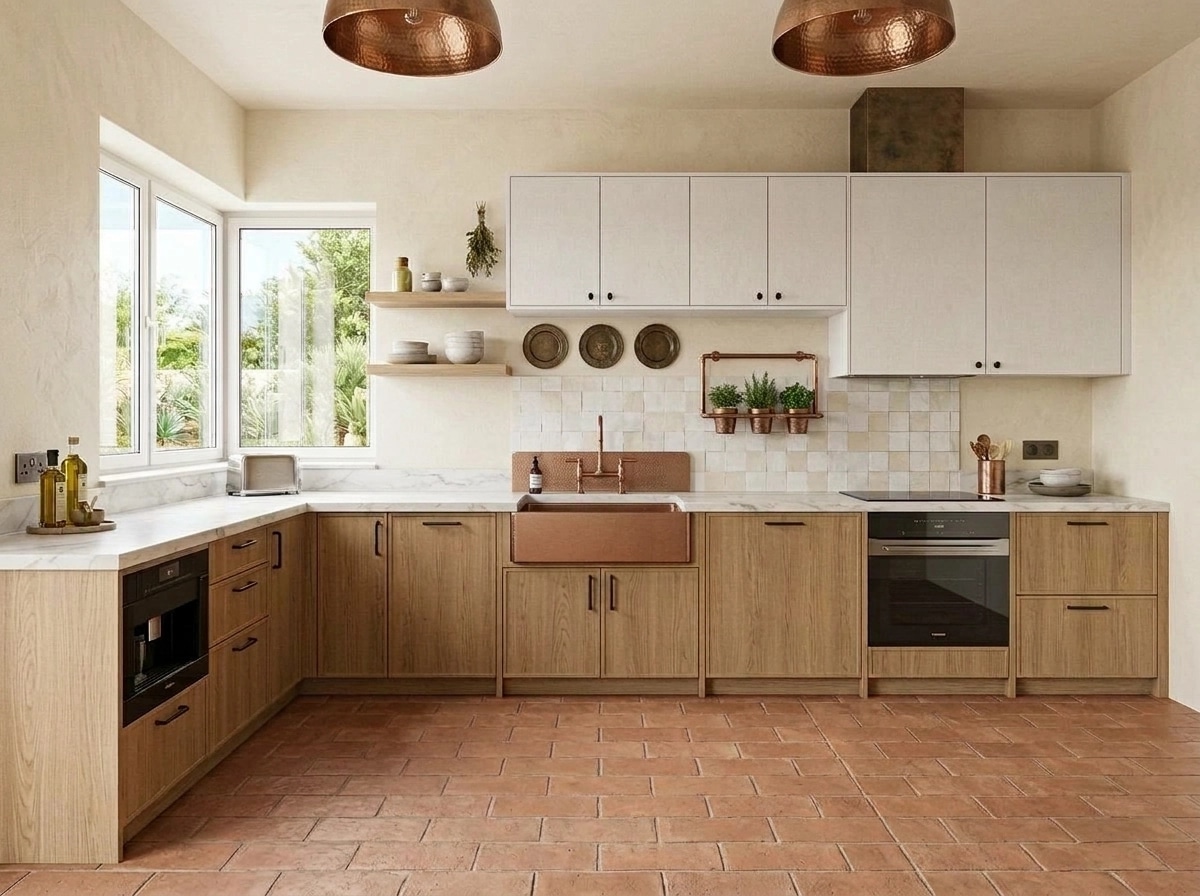 Interior design in Mediterranean style — Kitchen by GenRoom AI