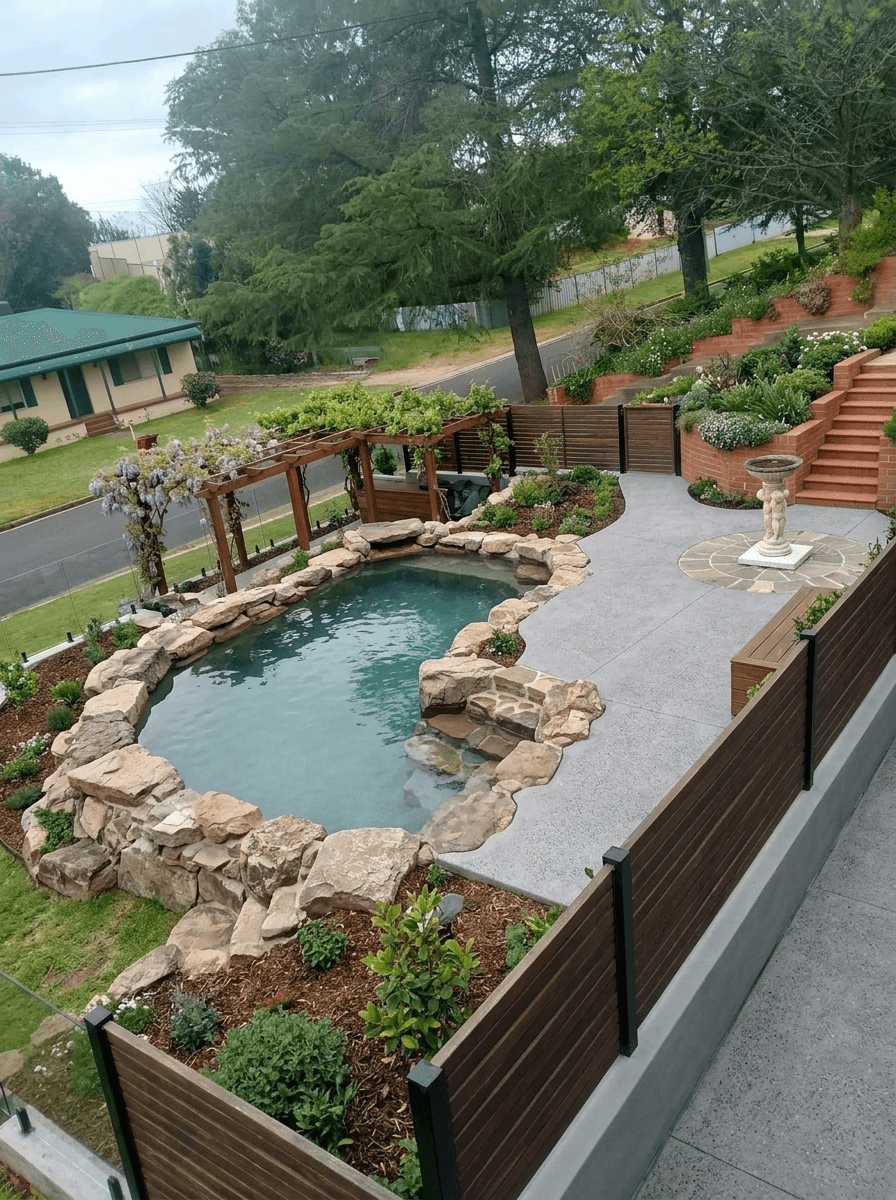 Yard design in no_style style — photo by GenRoom AI