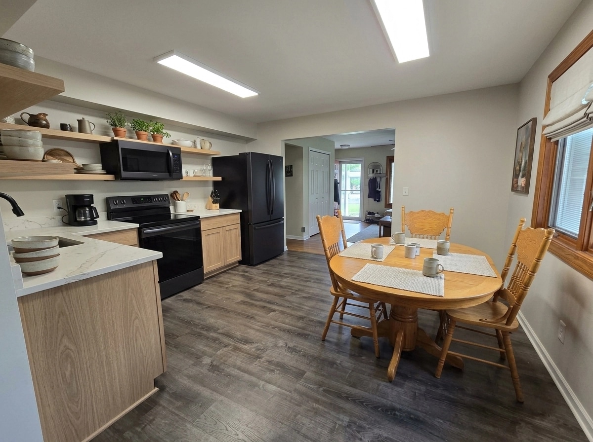 Kitchen interior in no_style style — photo by GenRoom AI