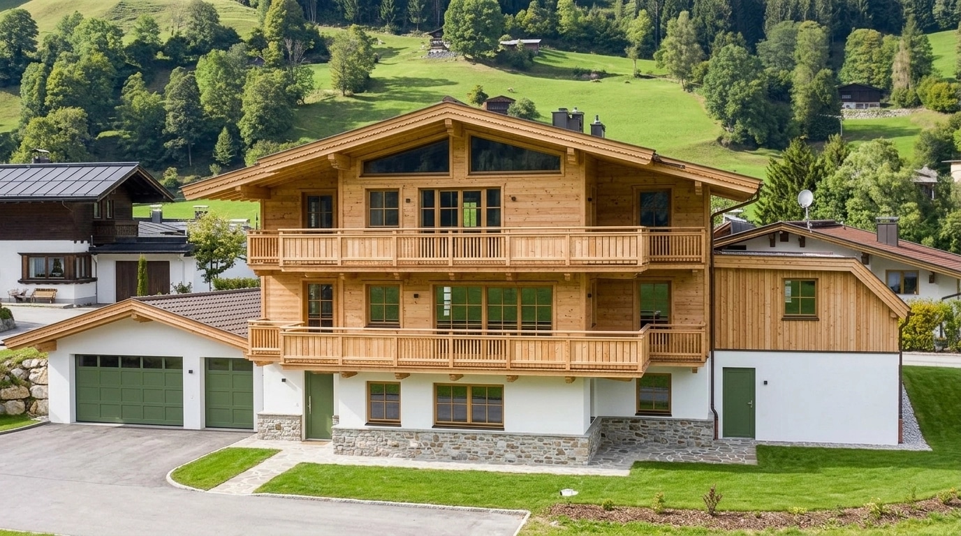 Facade design in Chalet Facade style — Facade by GenRoom AI