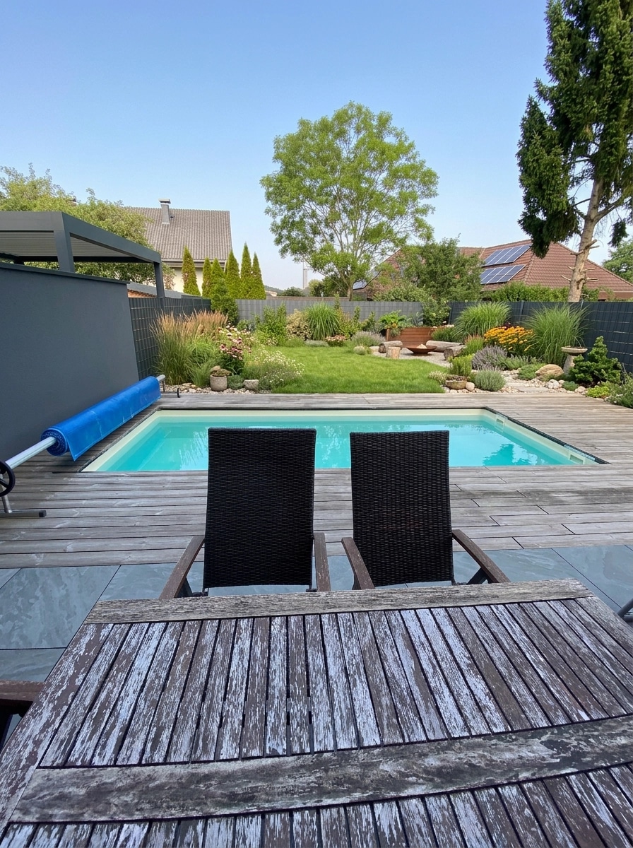 Landscape design in Eco Natural Garden style — Yard by GenRoom AI