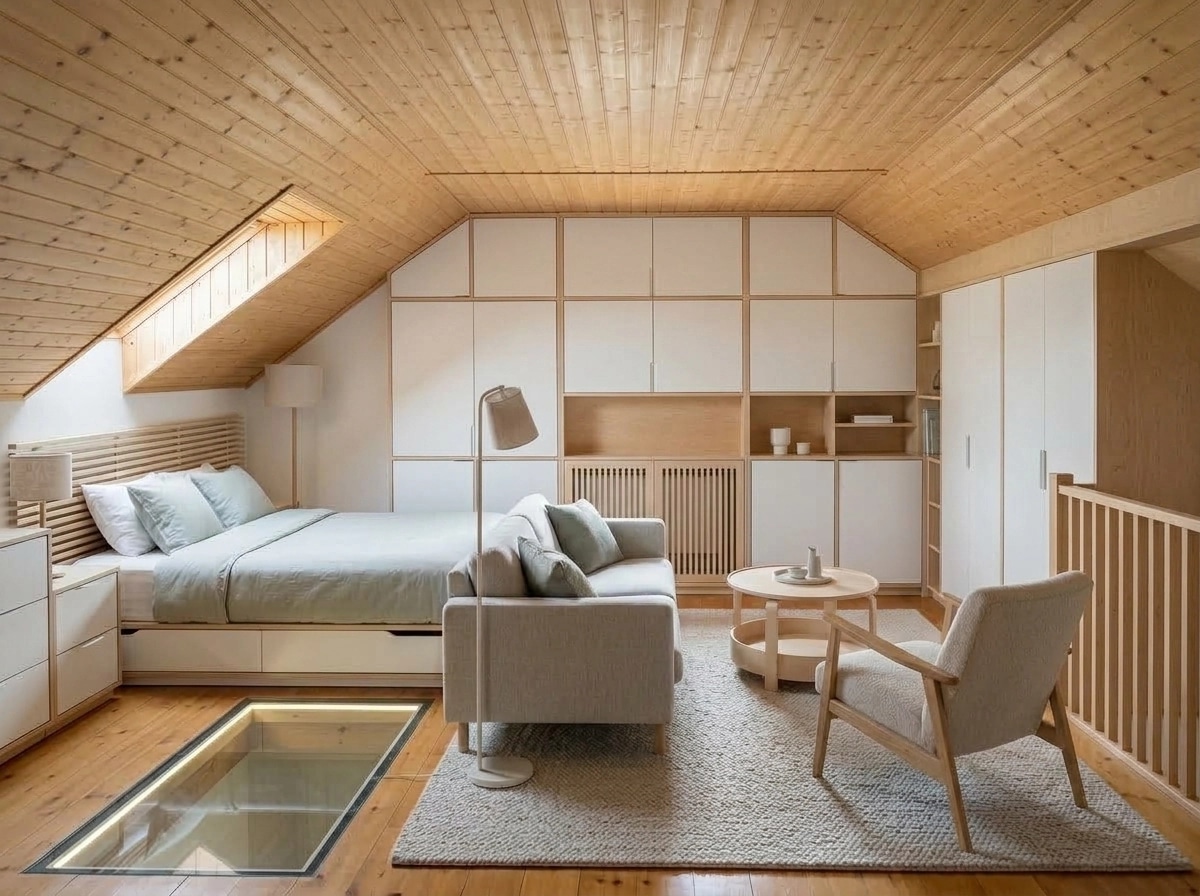Scandinavian Living Room design — interior photo by GenRoom AI
