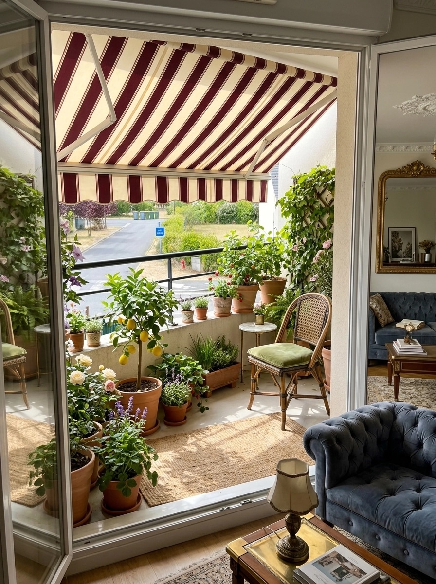 Interior design in French Parisian style — Living Room by GenRoom AI