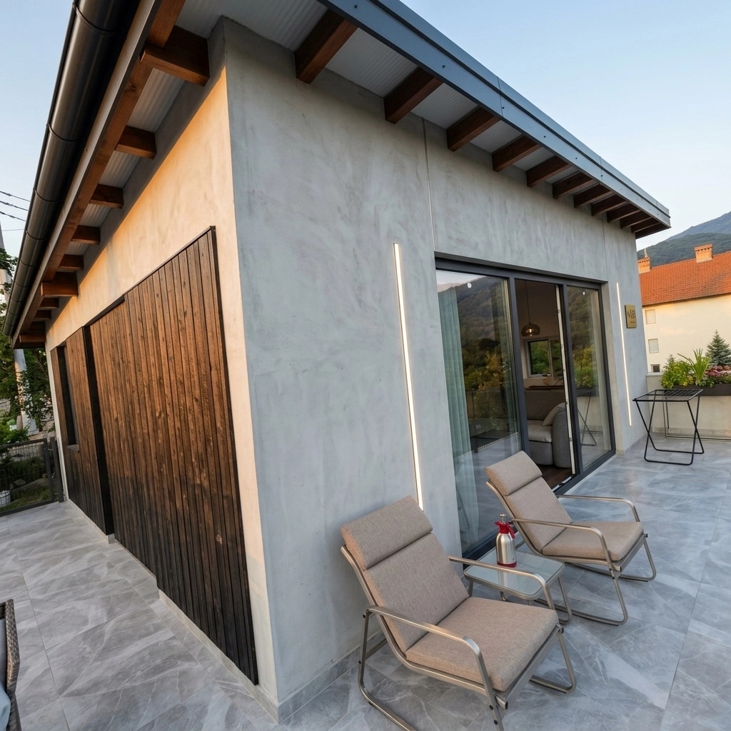 Facade design in Minimalist Facade style — Facade by GenRoom AI