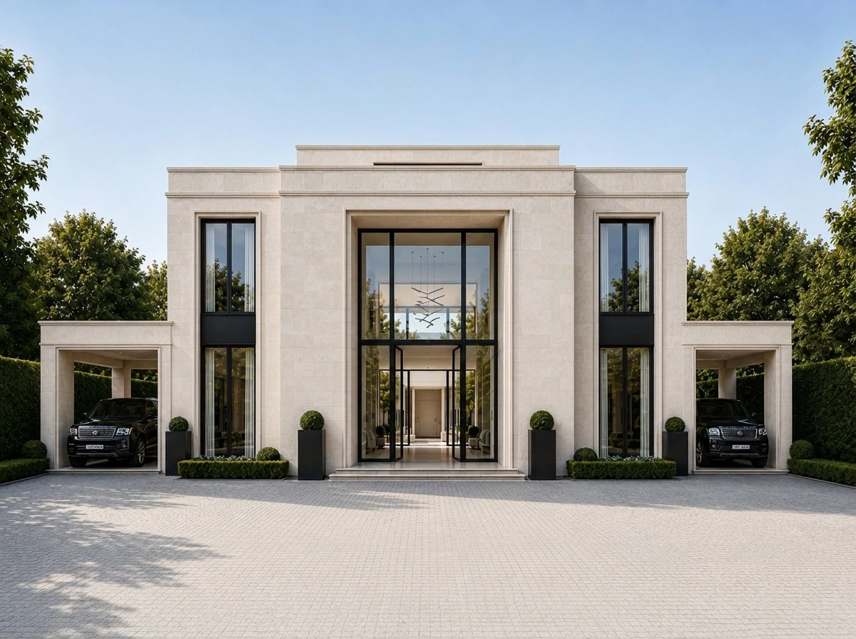 Minimalist Facade Facade design — facade photo by GenRoom AI