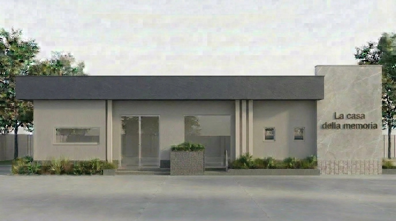 Facade design in Minimalist Facade style — photo by GenRoom AI