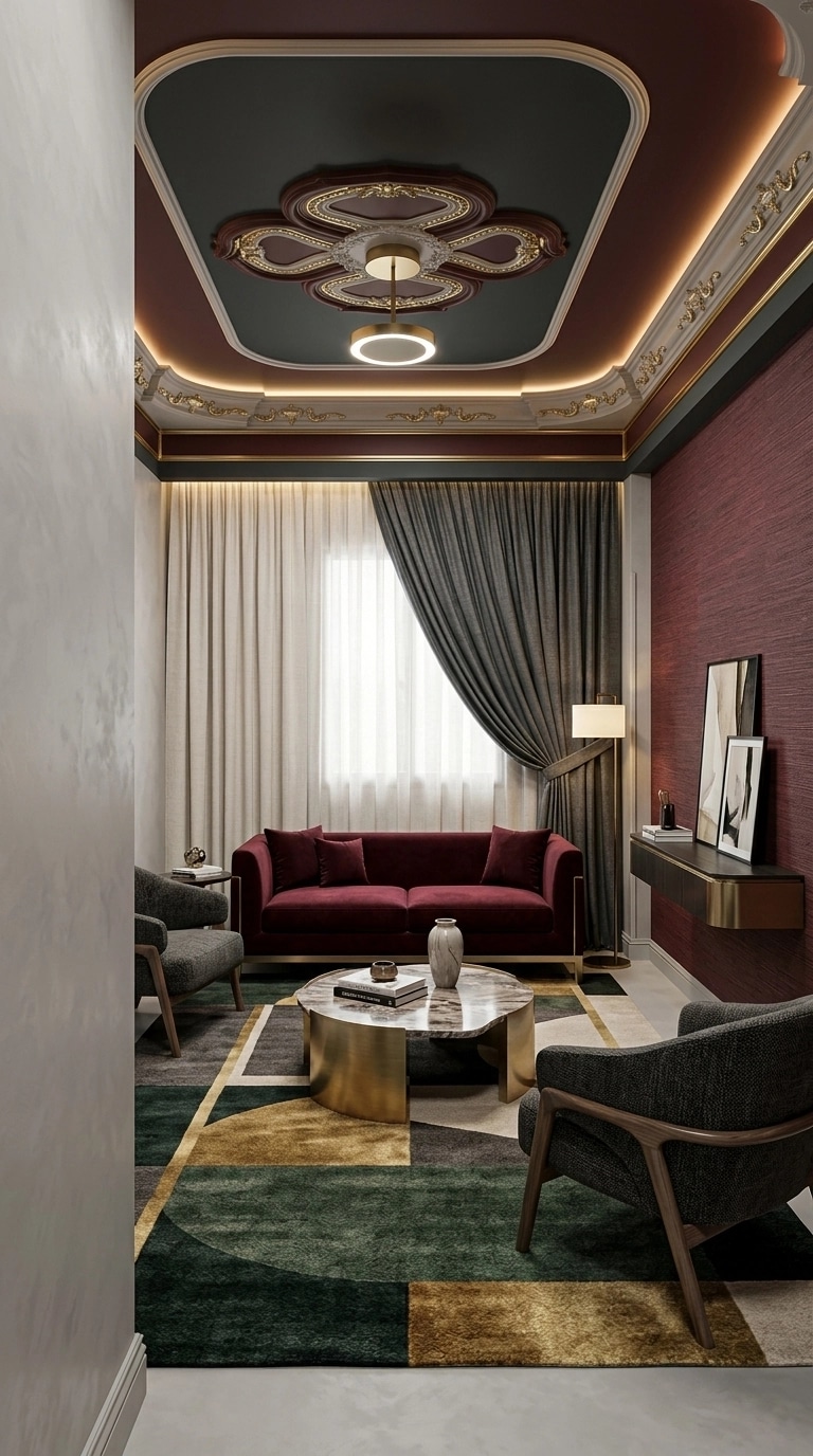 Interior design in Contemporary style — Living Room by GenRoom AI