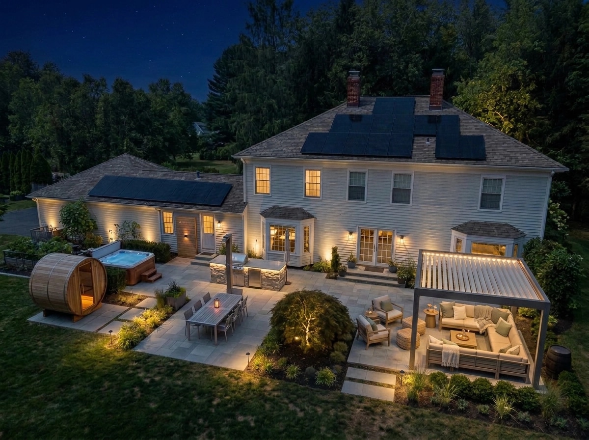Landscape design in Contemporary Yard style — Yard by GenRoom AI