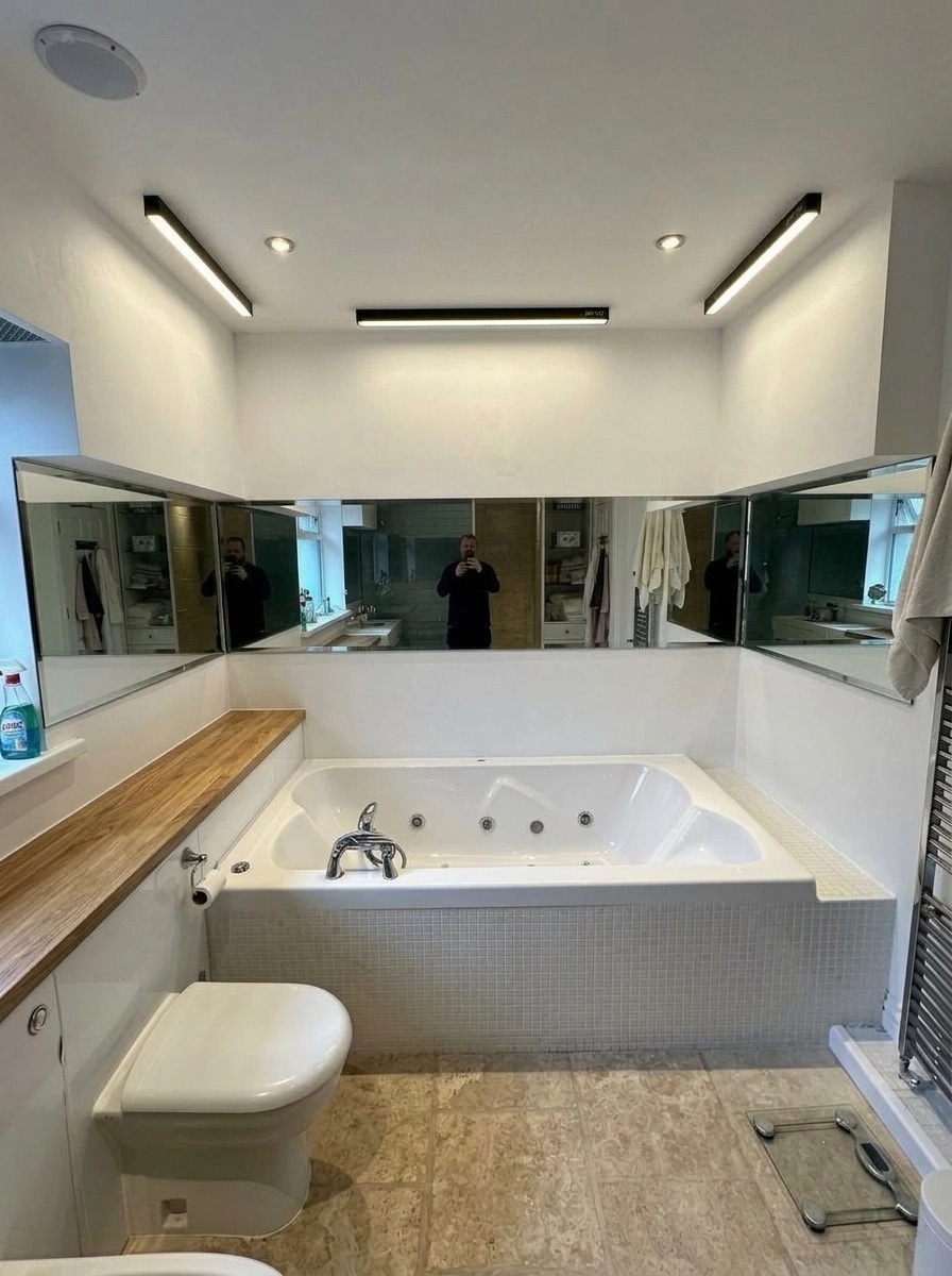 Bathroom interior in no_style style — photo by GenRoom AI