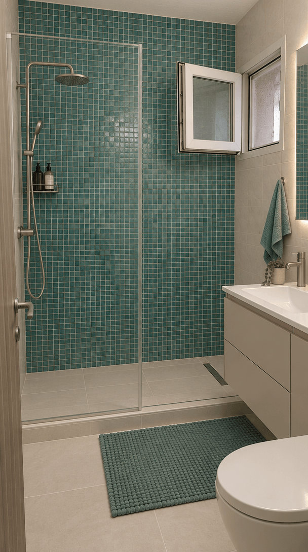 Minimalism Bathroom design — interior photo by GenRoom AI