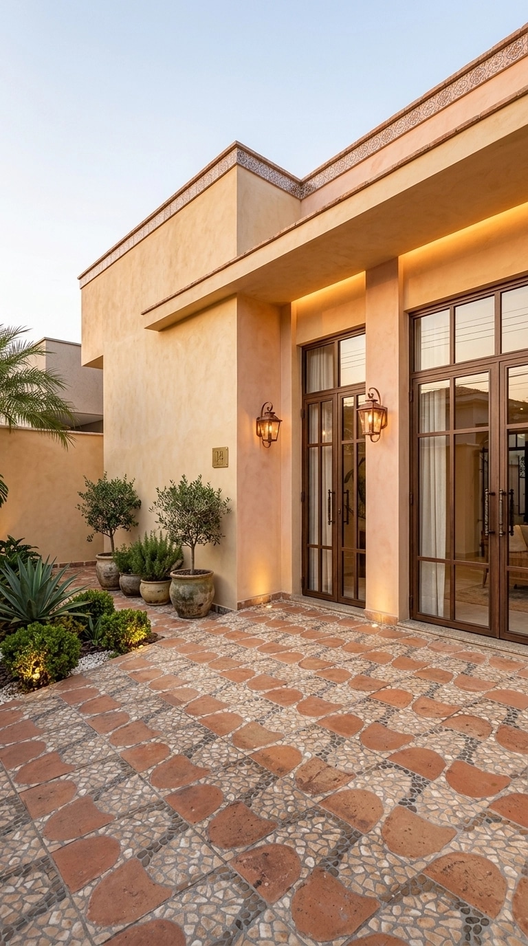 Facade design in Mediterranean Facade style — Facade by GenRoom AI