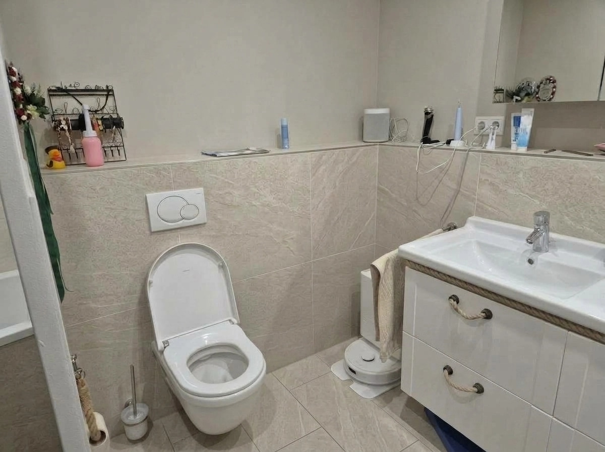 Bathroom interior in no_style style — photo by GenRoom AI