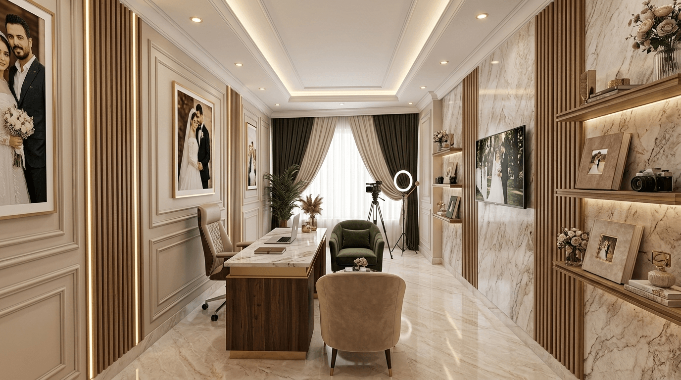 Interior design in Neoclassic style — shop by GenRoom AI