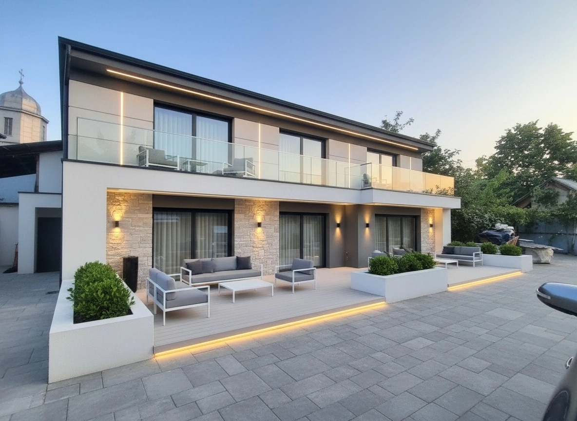 Contemporary Facade Facade design — facade photo by GenRoom AI