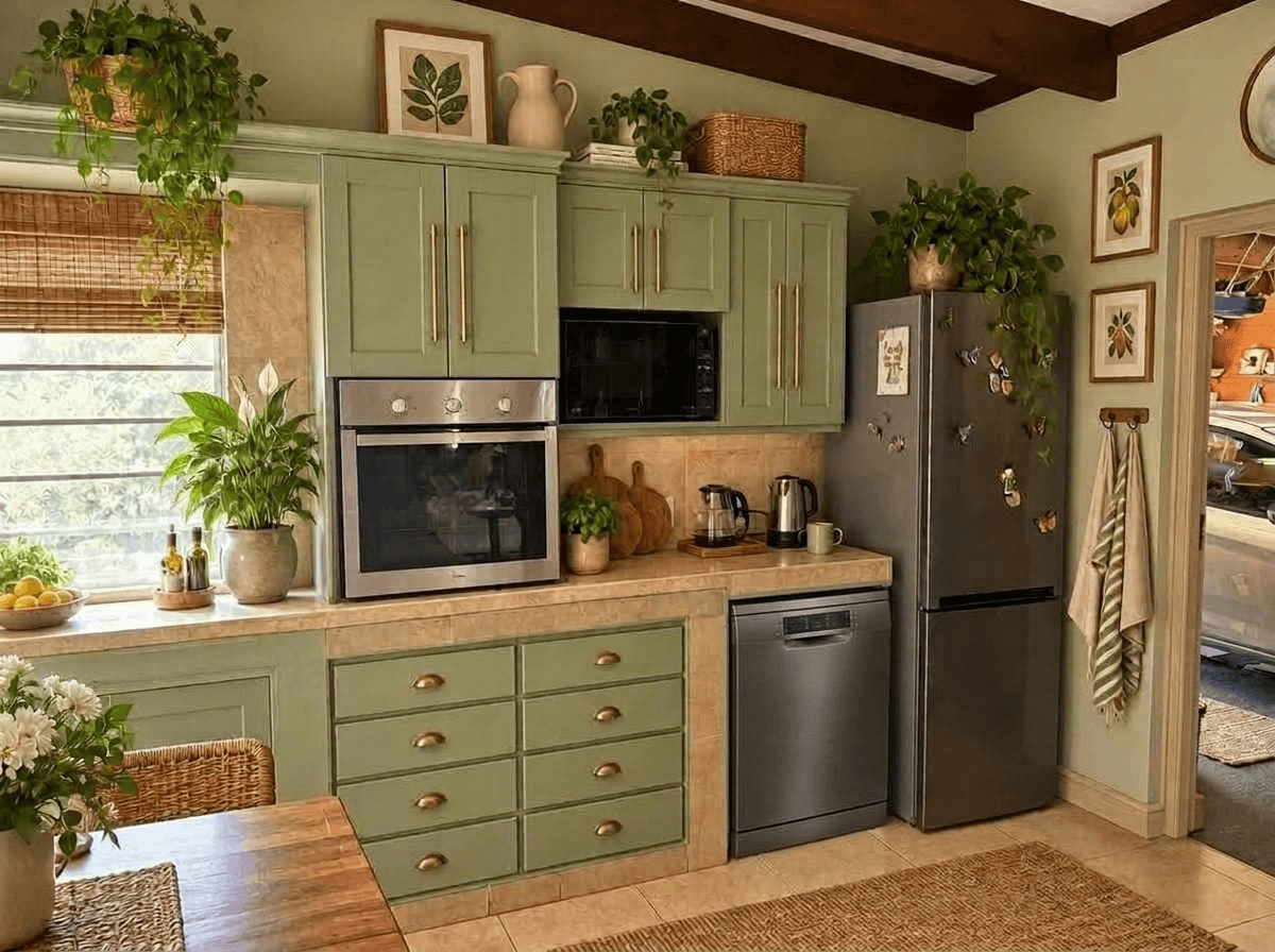 Kitchen interior in no_style style — photo by GenRoom AI
