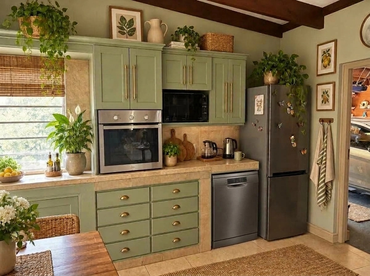 Kitchen interior in no_style style — photo by GenRoom AI