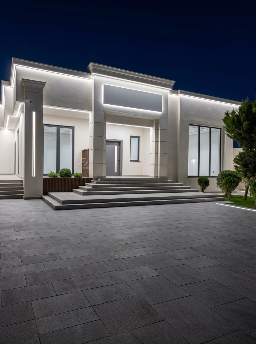 Minimalist Facade Facade design — facade photo by GenRoom AI