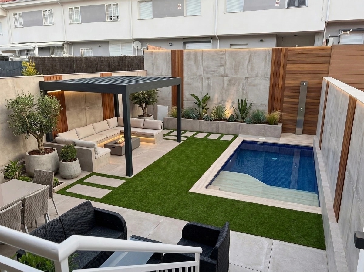 Contemporary Yard Yard design — yard photo by GenRoom AI