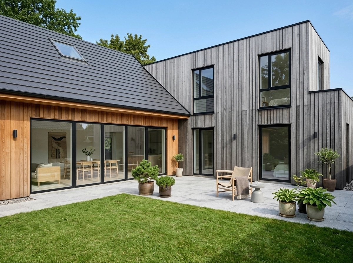 Scandinavian Facade Facade design — facade photo by GenRoom AI