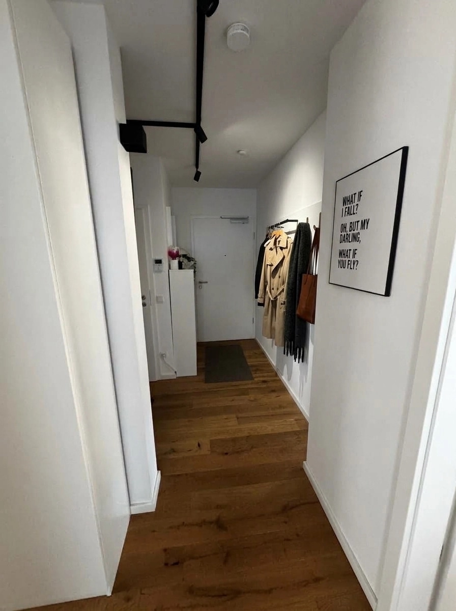 Hallway interior in no_style style — photo by GenRoom AI