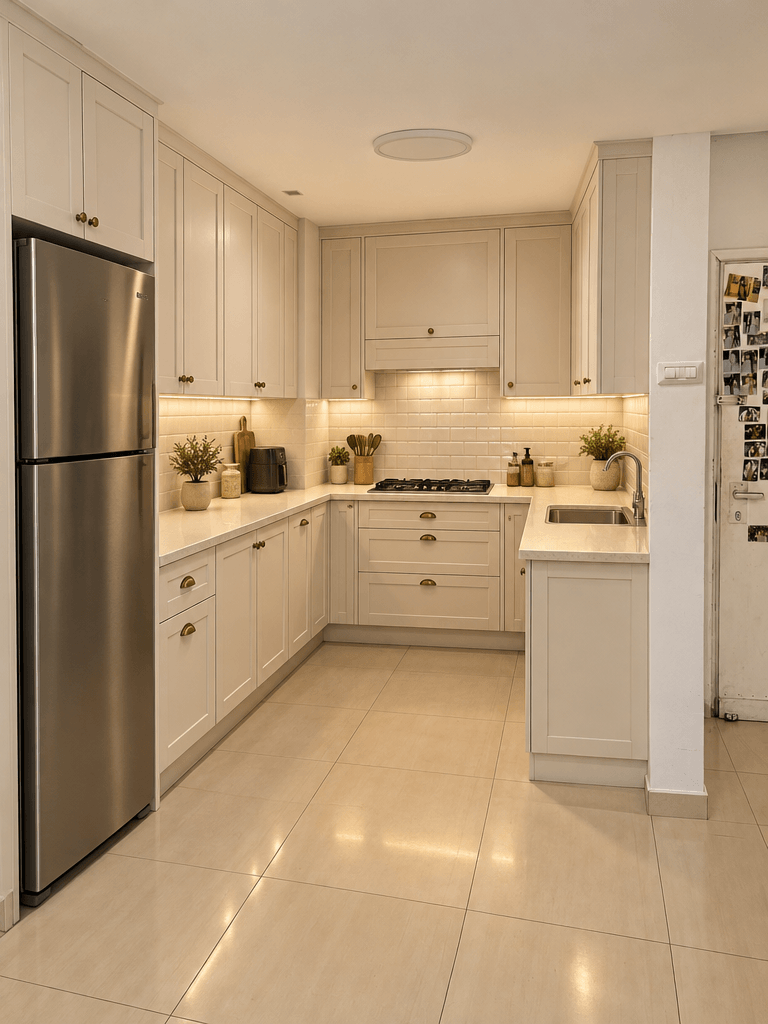 Kitchen interior in no_style style — photo by GenRoom AI