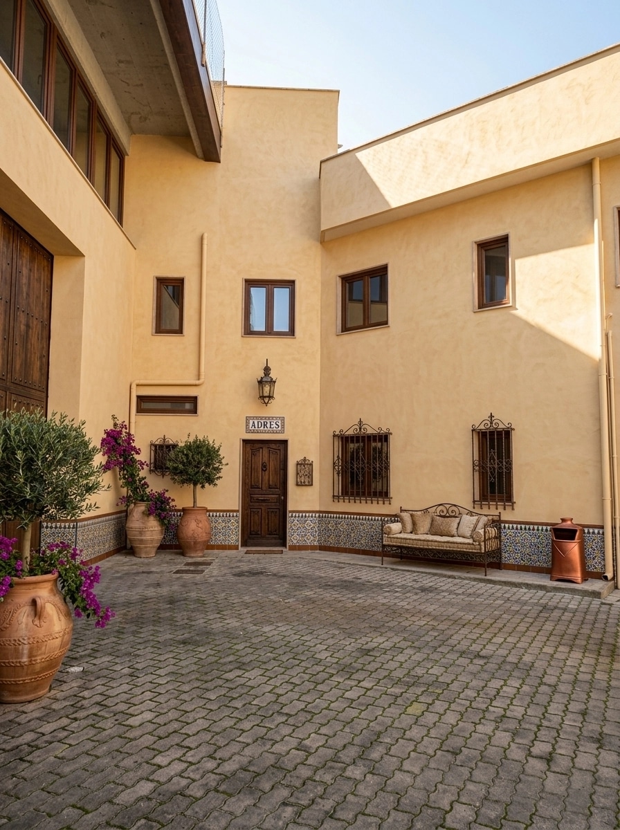 Facade design in Mediterranean Facade style — Facade by GenRoom AI