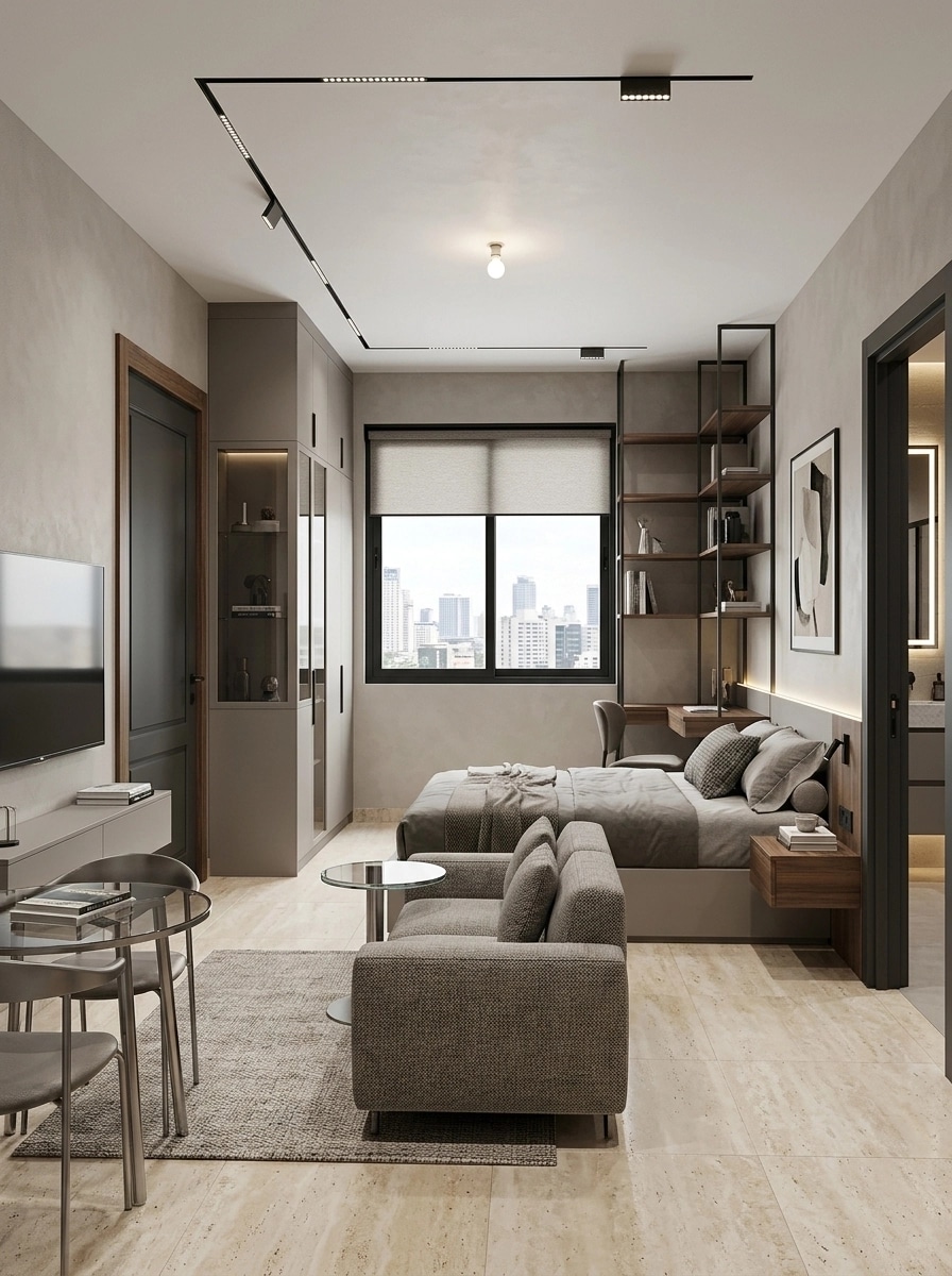 Interior design in Contemporary style — studio by GenRoom AI