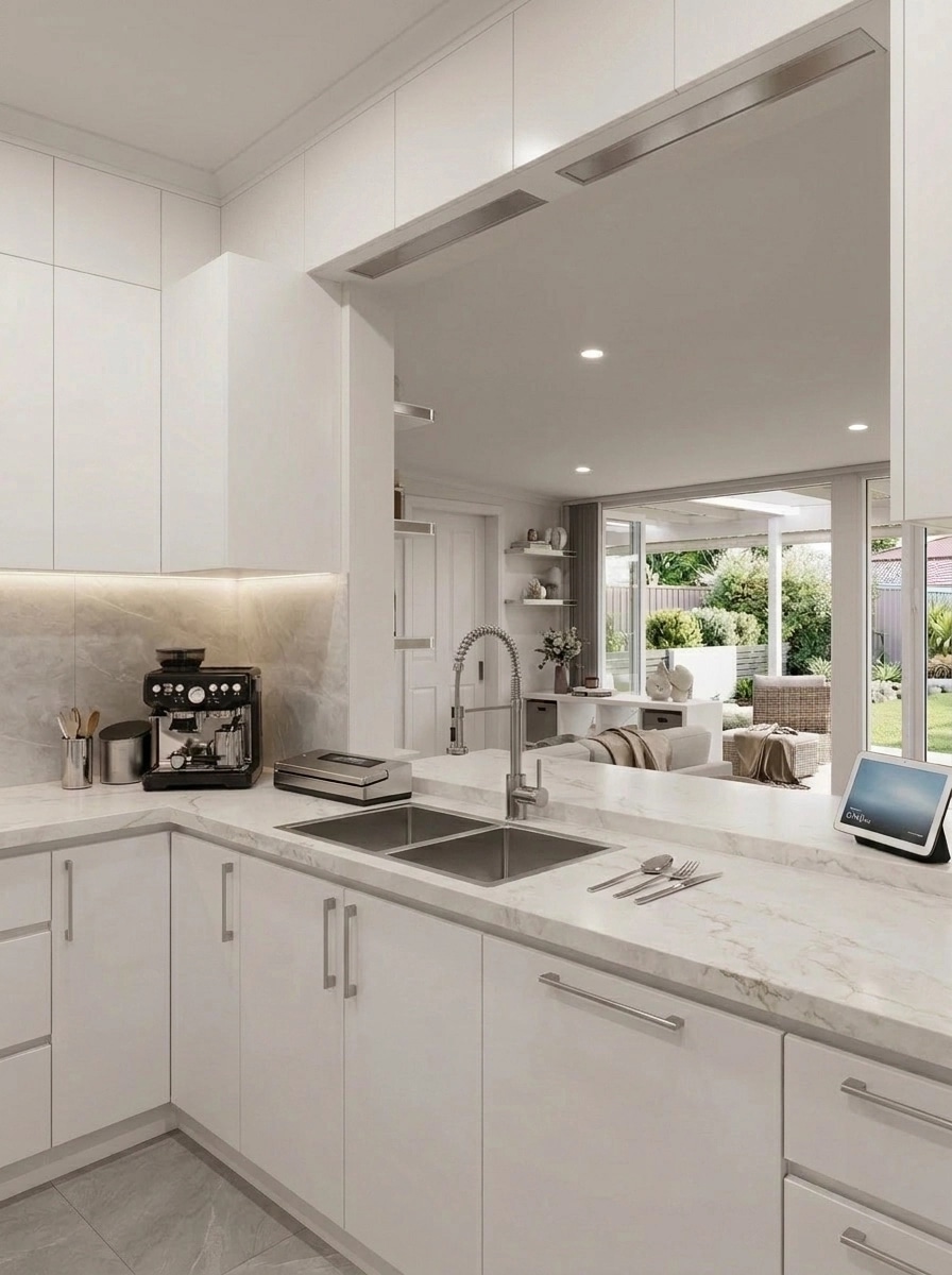 Contemporary Kitchen design — interior photo by GenRoom AI
