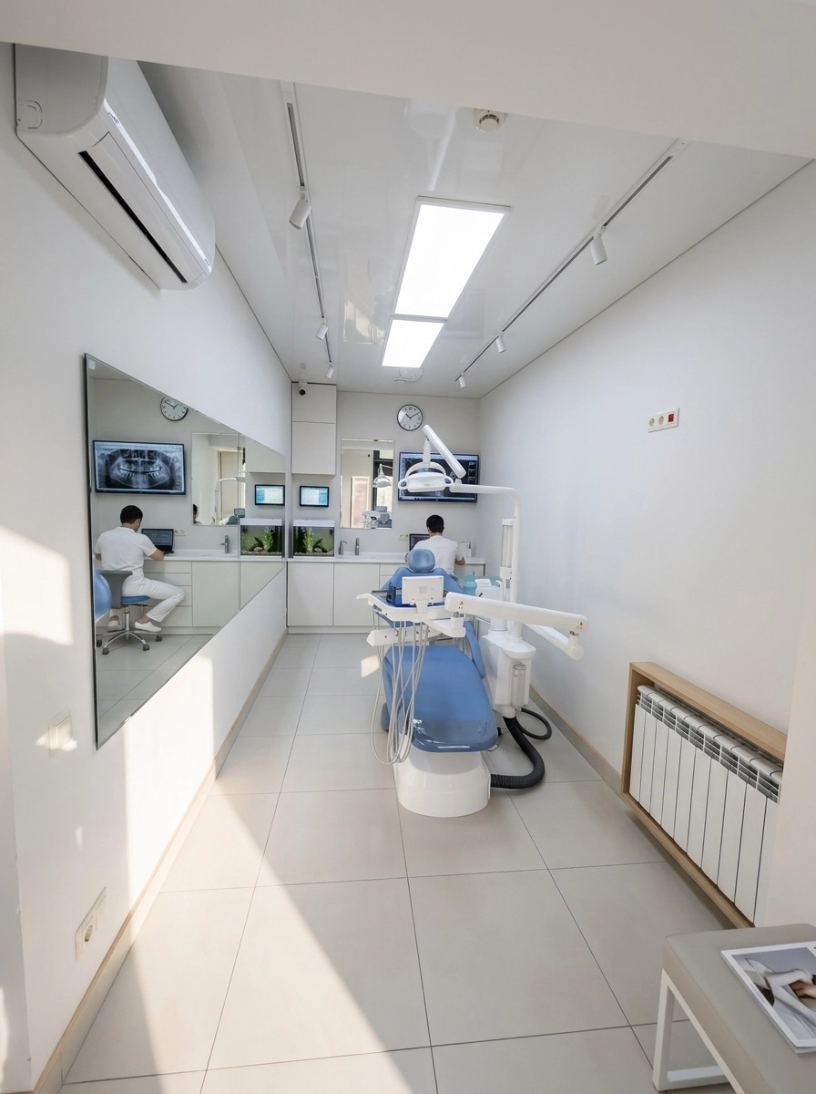 Interior design in Minimalism style — clinic by GenRoom AI