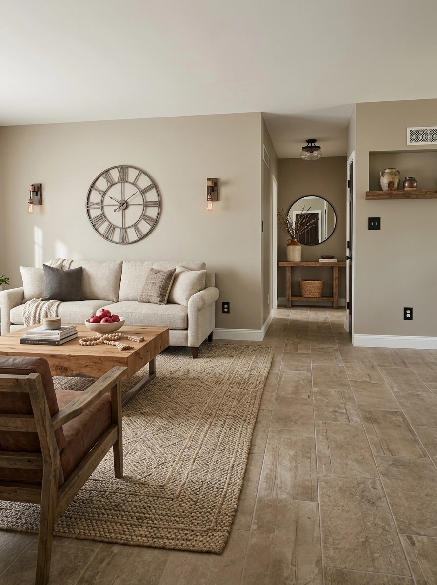 Modern Farmhouse Salon design — interior photo by GenRoom AI