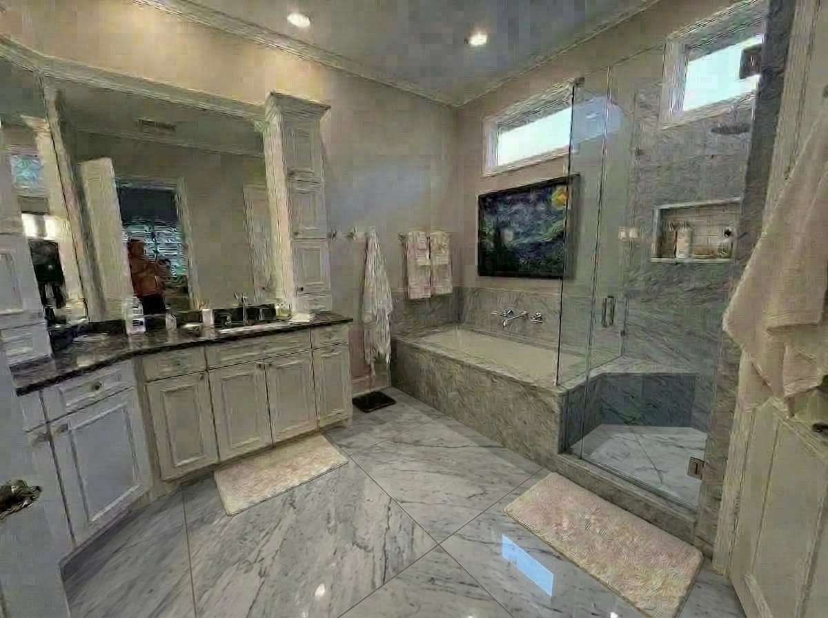 Bathroom interior in no_style style — photo by GenRoom AI