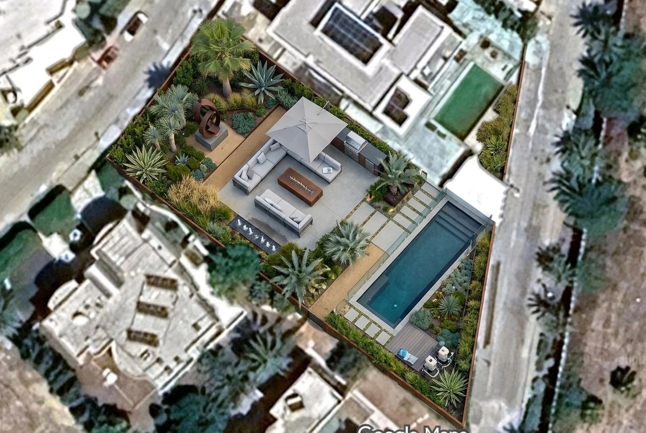 Contemporary Yard Yard design — yard photo by GenRoom AI