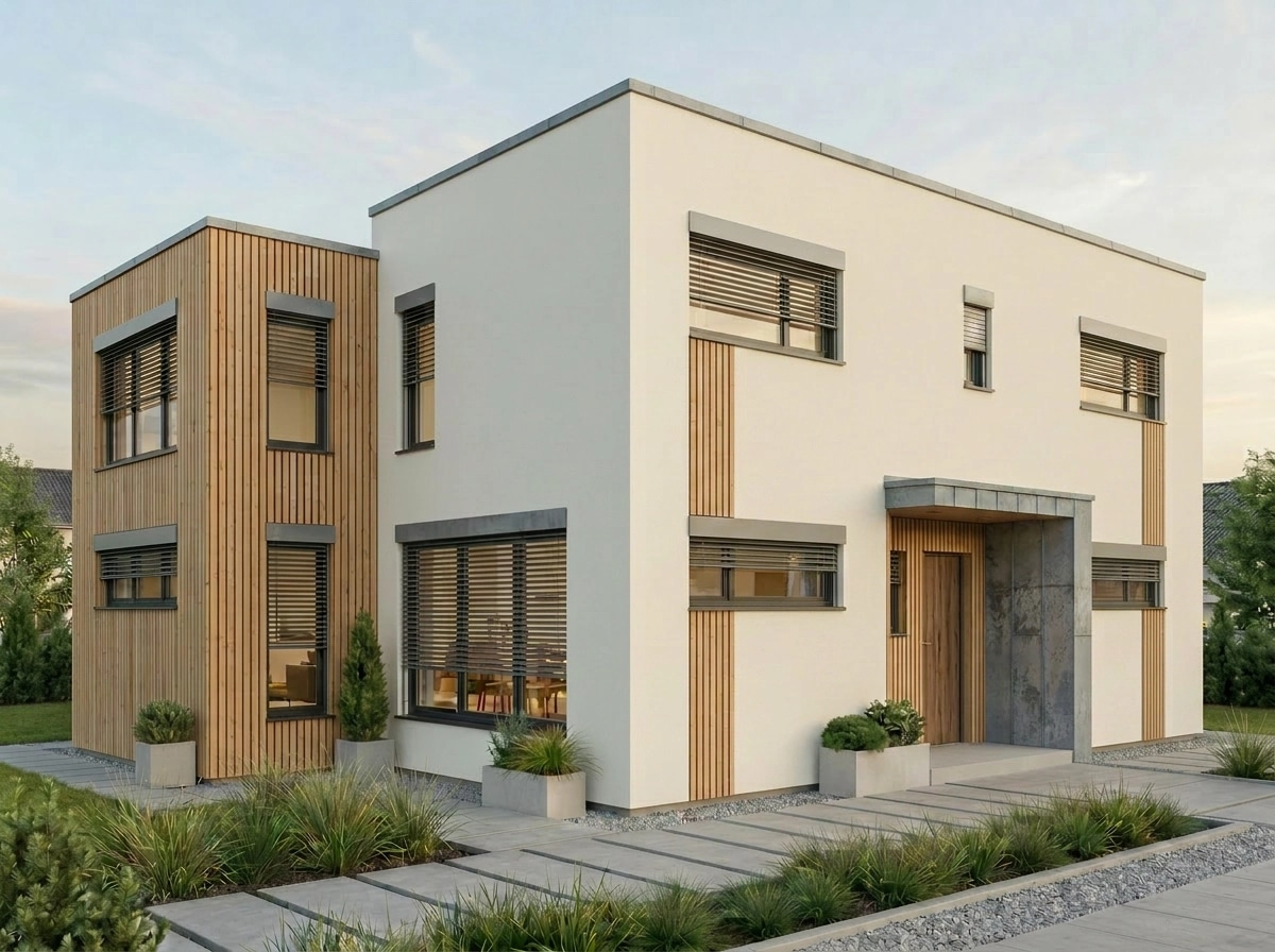 Scandinavian Facade Facade design — facade photo by GenRoom AI