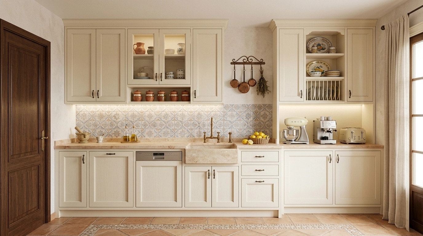 Interior design in Mediterranean style — Kitchen by GenRoom AI