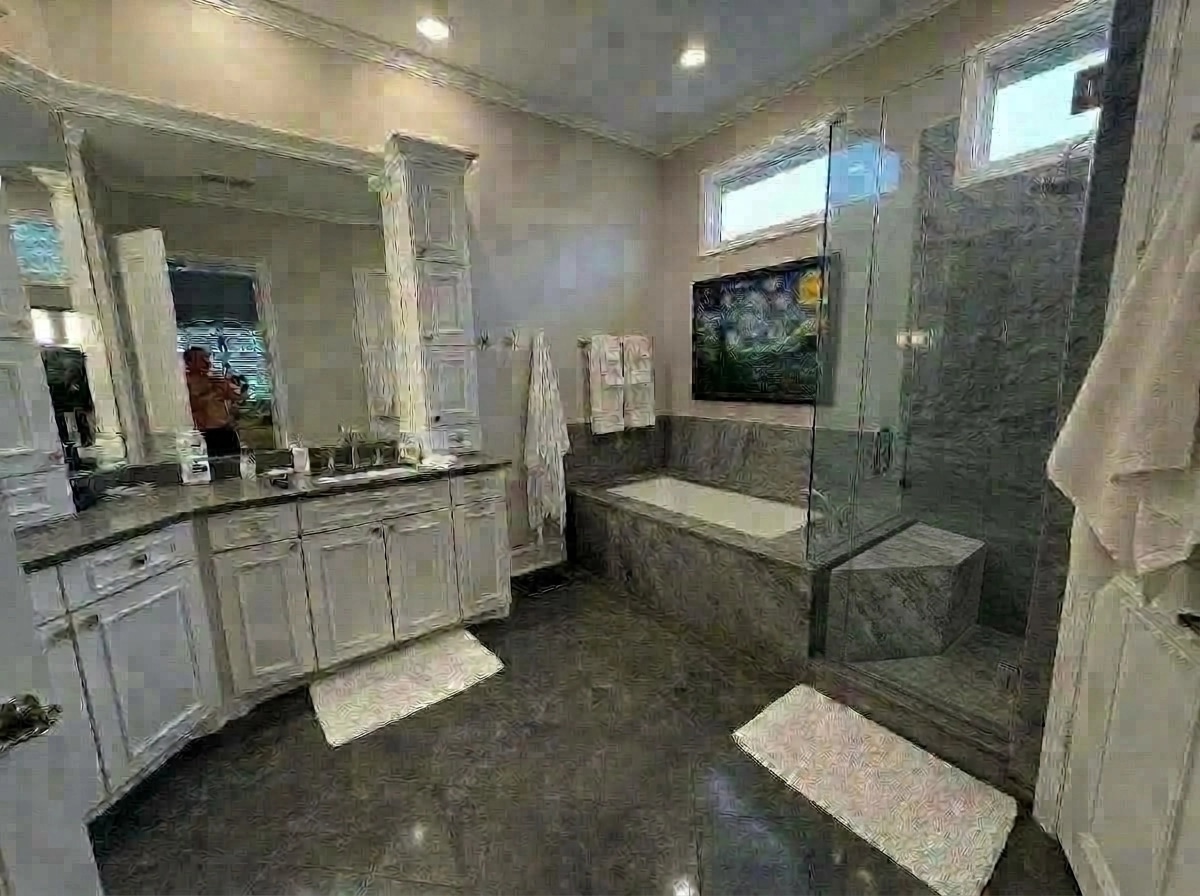 Bathroom interior in no_style style — photo by GenRoom AI