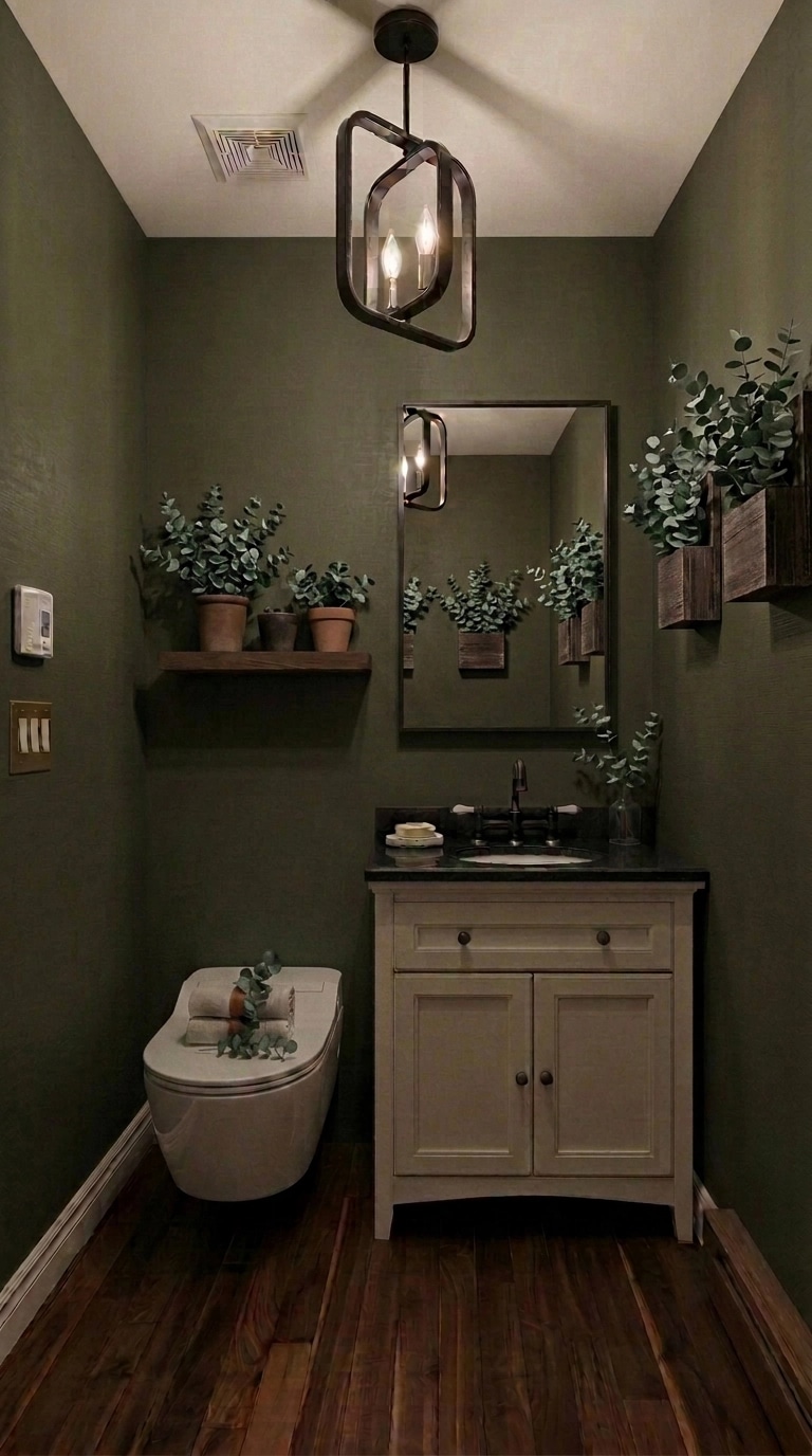 Interior design in Coastal / Hamptons style — Bathroom by GenRoom AI